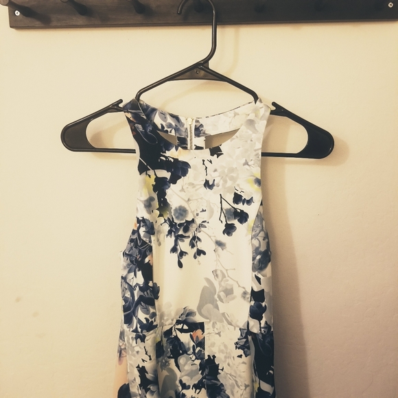 NEW State of Being Blue Blossom Dress - Picture 8 of 10